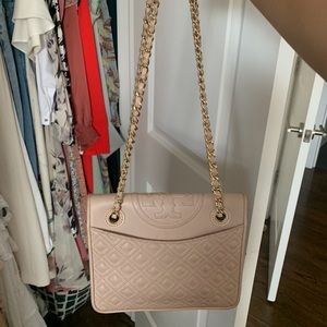 Tory Burch Quilted Pink bag